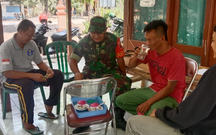 Komsos bersama warga binaan