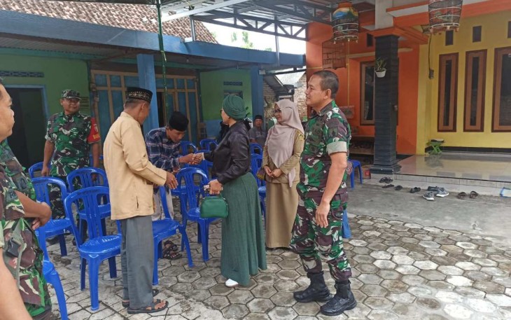 Takziah ke Rumah Duka Anggota Persit