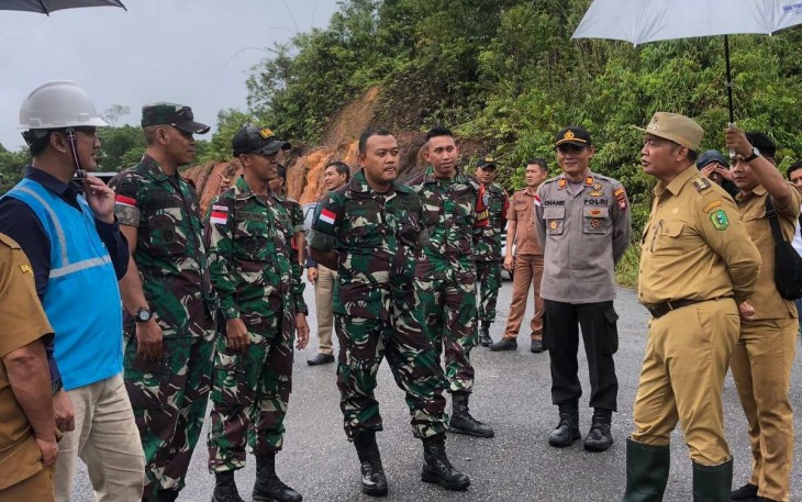Bupati Bengkayang Tinjau Hellypad di PLBN Jagoi Babang