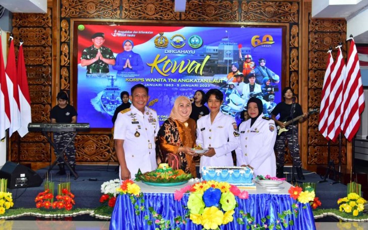 Syukuran HUT Kowal Ke-60 di Koarmada III Sorong