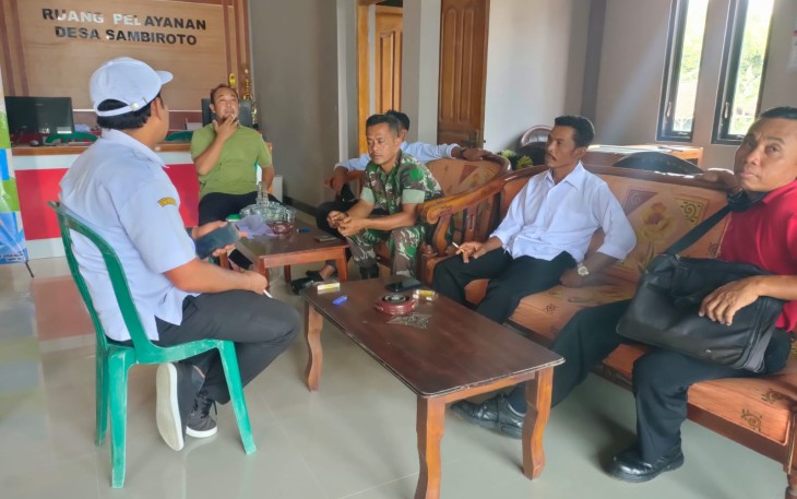 Kebersamaan bersama warga binaan melalui komsos 