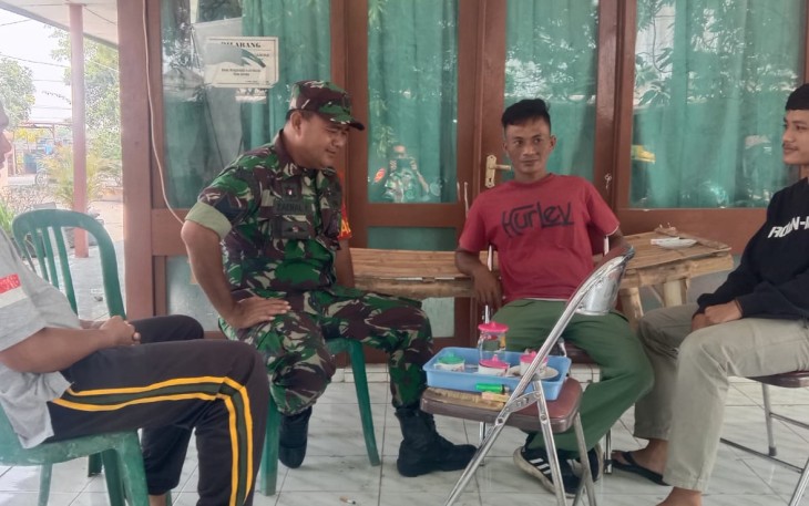 Komsos bersama warga binaan