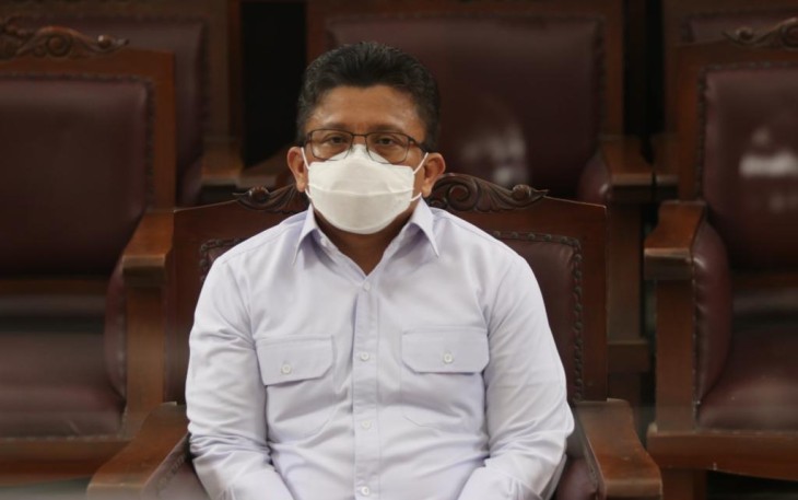 Ferdy Sambo saat sidang pembacaan tuntutan Jaksa Penuntut Umum di Pengadilan Negeri Jakarta Selatan, Selasa (17/1)