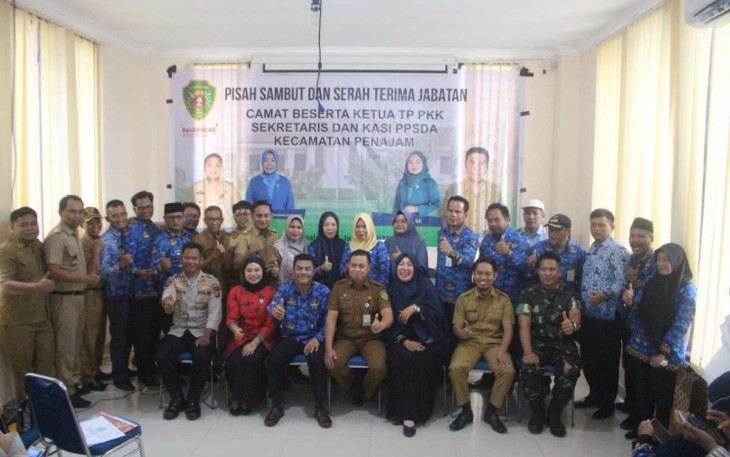Acara Pisah Sambut Camat Penajam