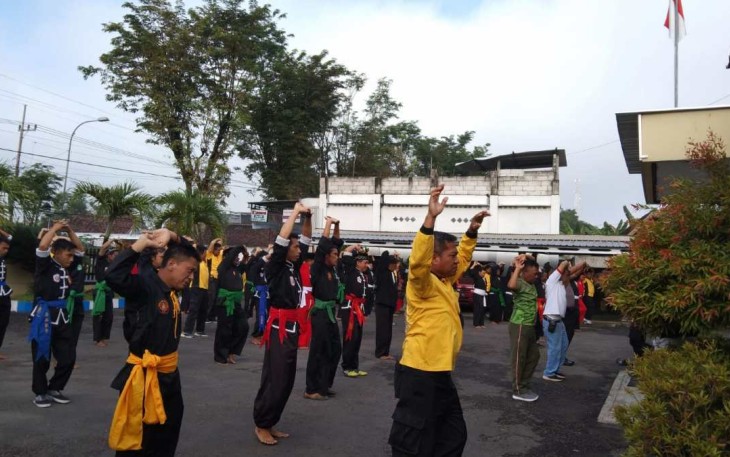 Olahraga bersama di wilayah 