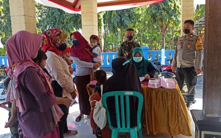 Posyandu di wilayah desa binaan 