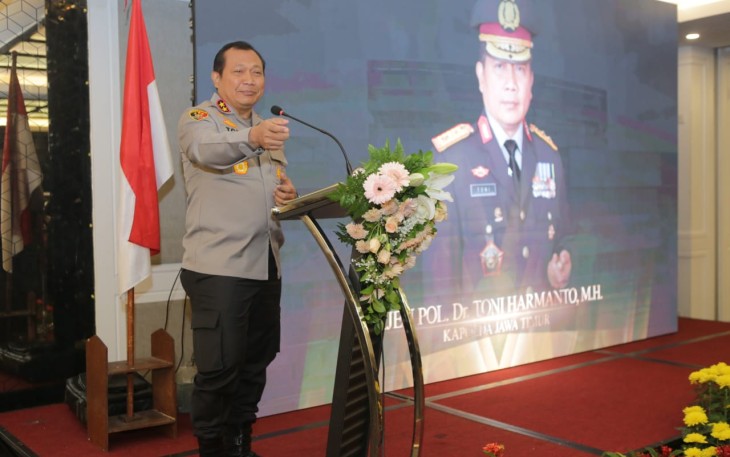 Kapolda Jatim Irjen Pol Toni Harmanto 