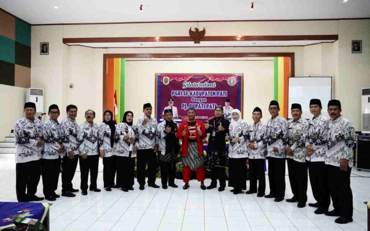 Silaturahmi PGRI di Kabupaten Pati