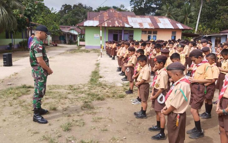 Pembinaan Pramuka di perbatasan 