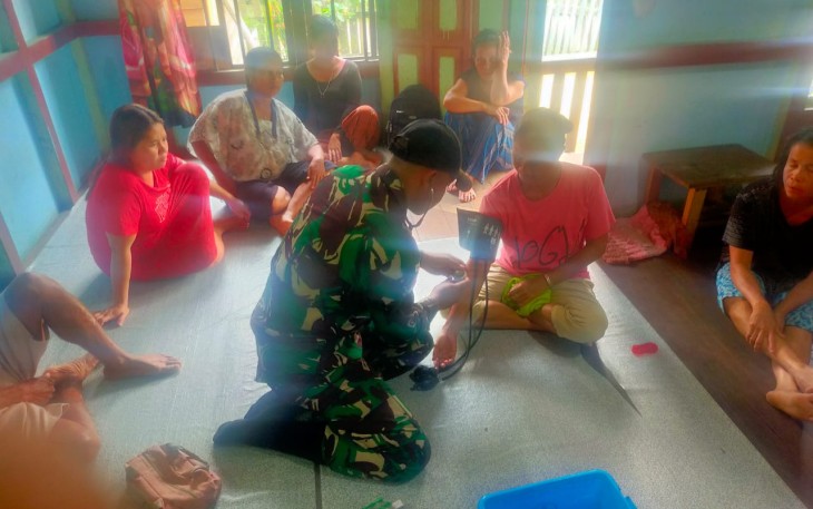 Pelayanan kesehatan warga perbatasan 
