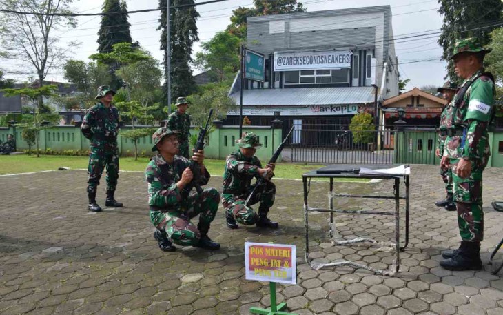 Pos Latihan Uji Terampil Perorangan Korem 073/Mkt