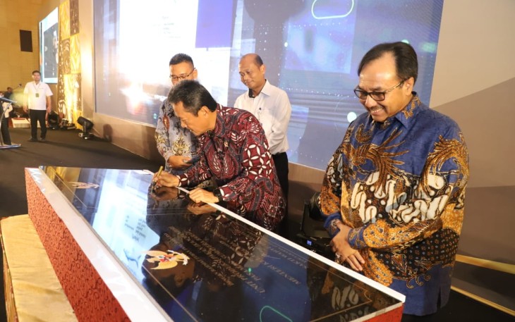 Peresmian Pabrik Pakan Ikan Pasaman 