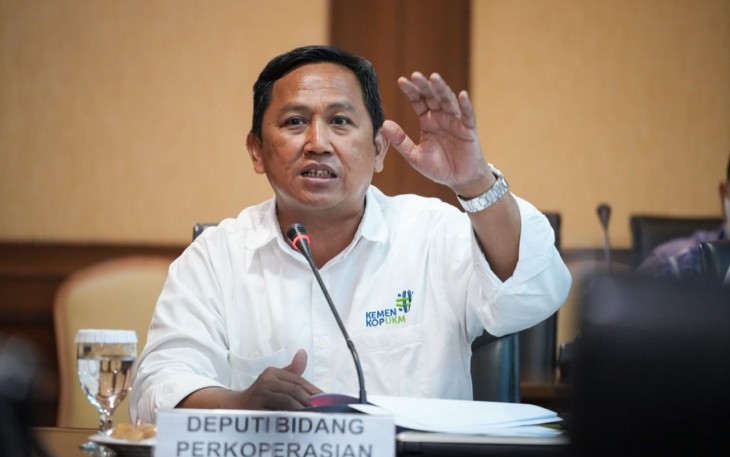 Deputi bidang Perkoperasian KemenKopUKM Ahmad Zabadi