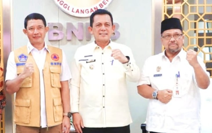 Gubernur Ansar saat Temui Kepala BNPB RI
