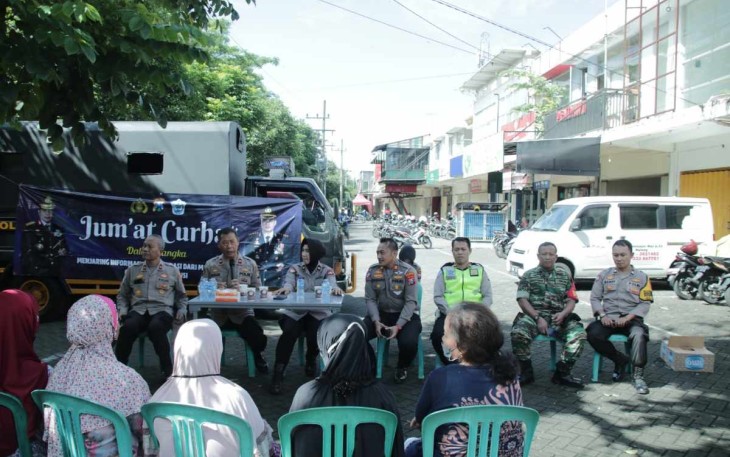 Jum'at curhat Polresta Malang Kota