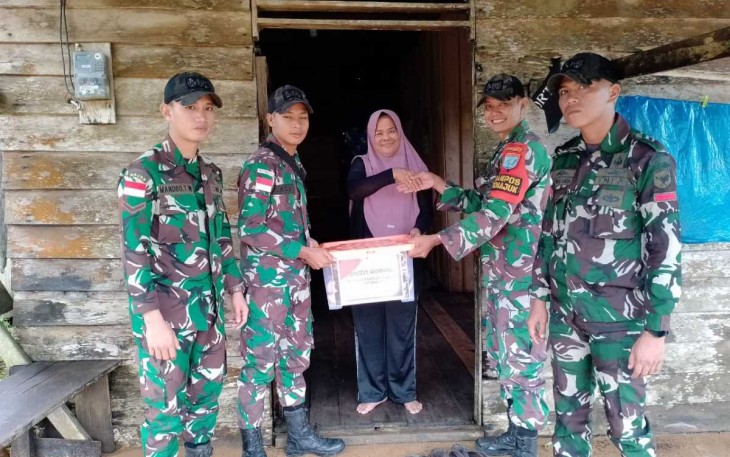 Baksos jelang ramadhan di perbatasan 