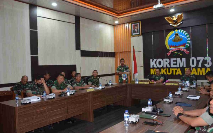 Persiapan Lomba Satuan Sejati  Korem 073/Makutarama