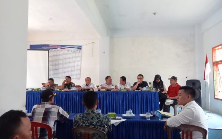 Wakapolsek Lais Hadiri Acara Pembayaran Ganti Rugi Tanam Tumbuh