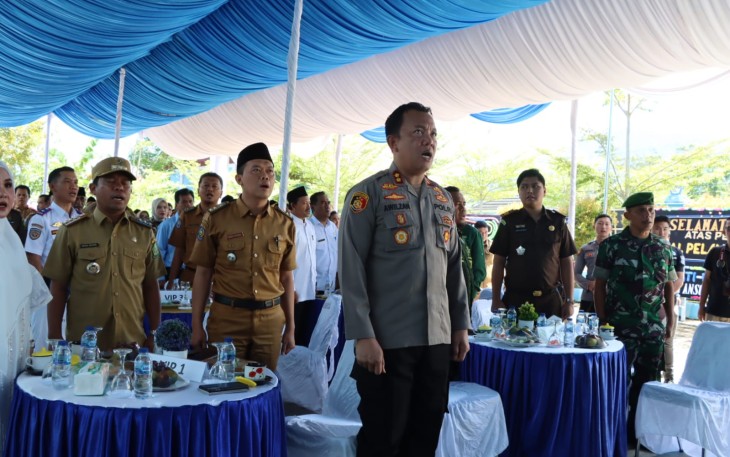 Sinergi Polri Untuk Negeri, Kapolres Lebong Hadiri Peresmian Mall Pelayanan Publik Bersama Forkopimda