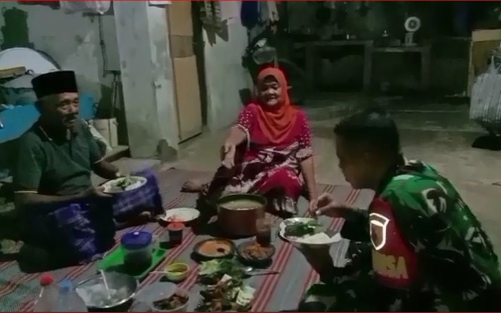 Buka puasa bersama warga binaannya