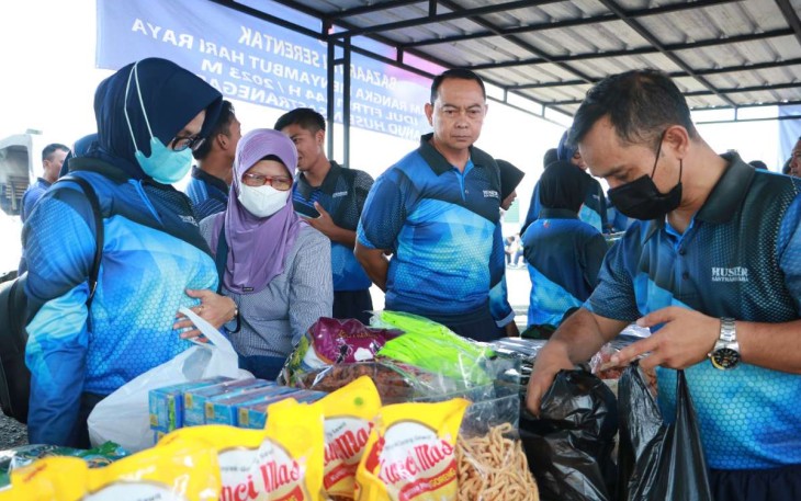 Bazar murah Lanud Husein Sastranegara Bandung 