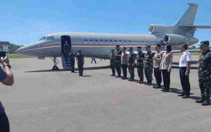 Panglima TNI tiba di bandara Komodo NTT