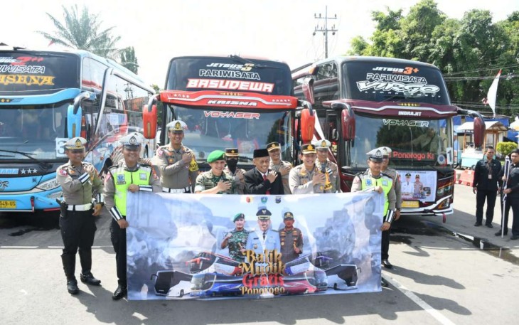 Mudik balik gratis pemkab Ponorogo 
