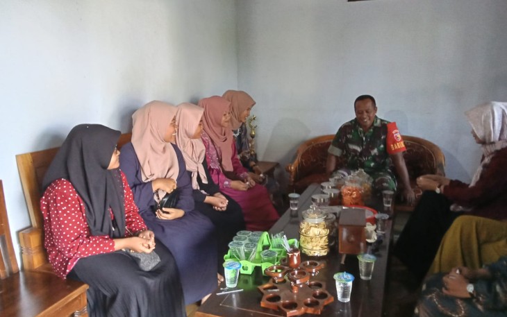Komsos bersama warga binaan 