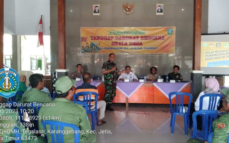 Pelatihan Tanggap Darurat Bencana Skala Desa