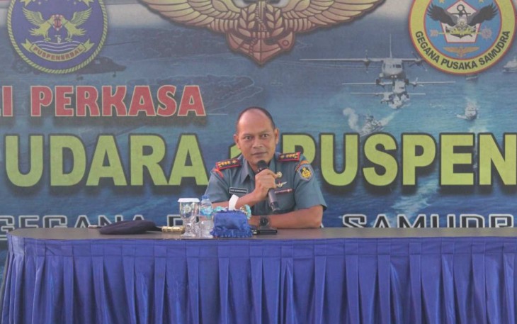 Komandan Wing Udara 1 Kolonel Laut (P) Dani Achnisundani