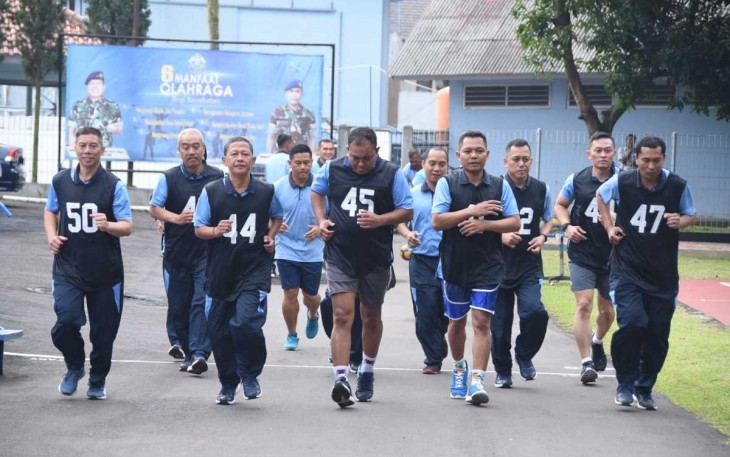 Tes Samapta Prajurit Koharmatau 