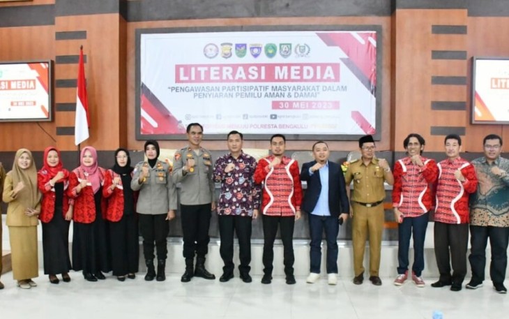 Pemkot Bengkulu Dukung KPID Dalam Penyiaran Pemilu Aman dan Damai