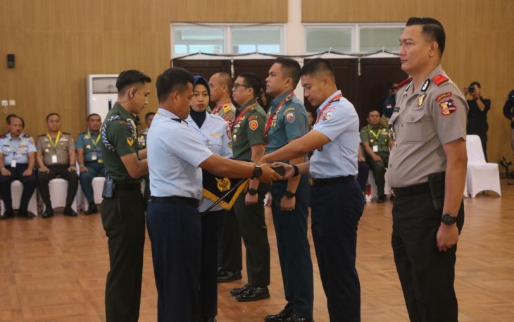 Danseskoau Marsda TNI Kusworo saat membuka PKB Kejuangan TA 2023  