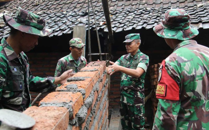 Pengecekan Tim Waslak Tahap I Renovasi Rutilahu Tahun 2023 Kodim 0806/Trenggalek 