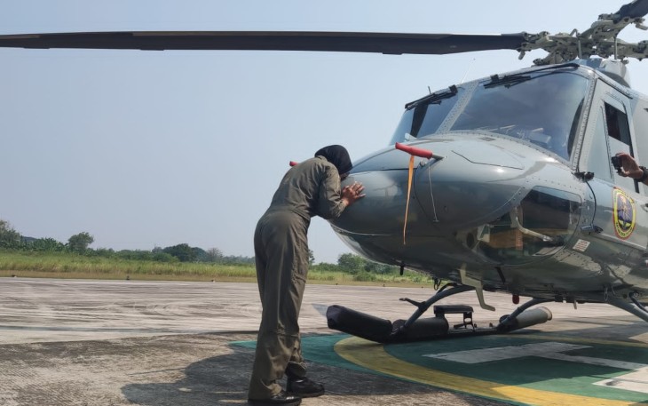 Lettu Sri Utami Captain Pilot Helicopter Puspenerbal 