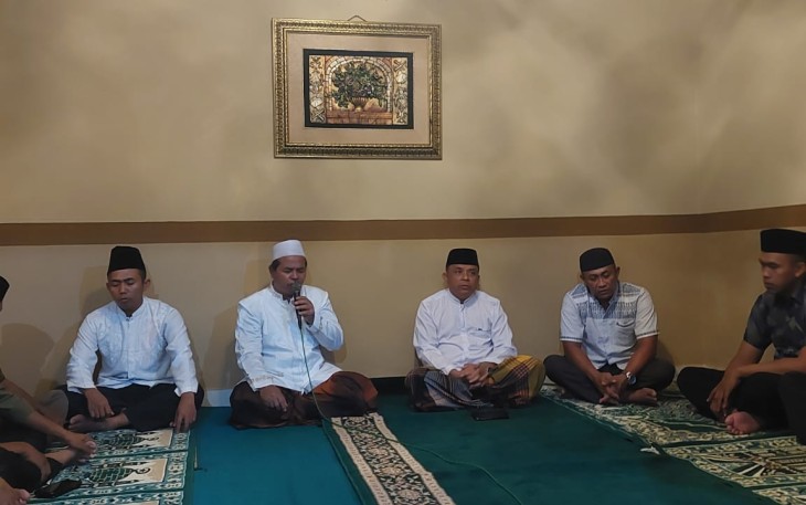 Doa bersama di kediaman rumah jabatan Danlanudal Tanjungpinang, Jum'at (28/7)