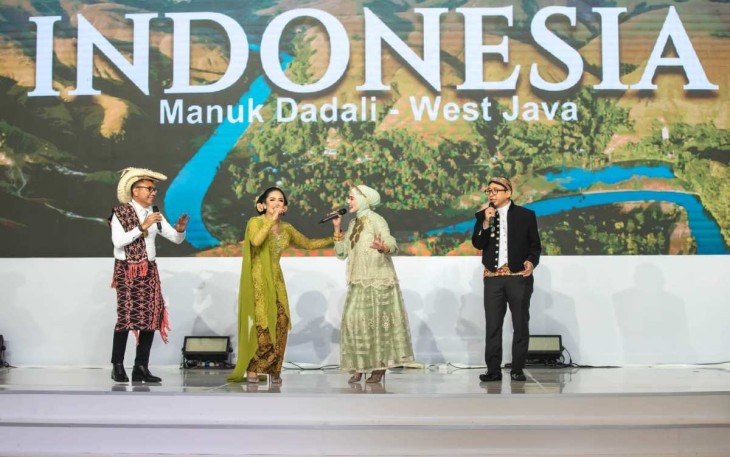 Berdangdut ria delegasi AIPA 2023 bersama KD dan Mulan, Rabu (9/8)