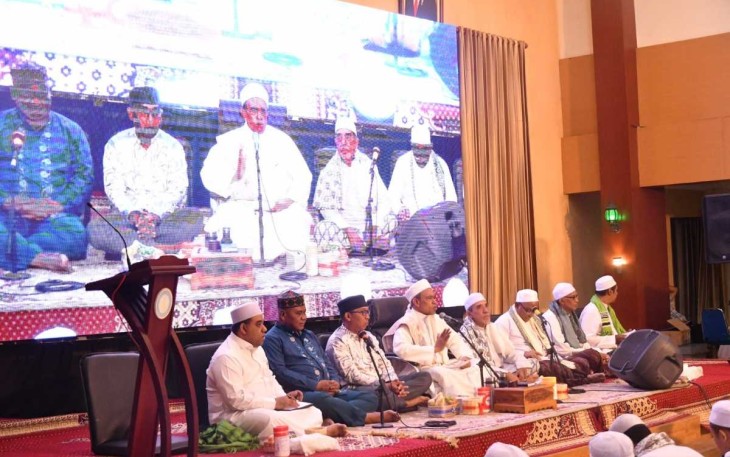 Sholawat jelang HUT ke 59 Lanudal Juanda, Kamis (10/8)