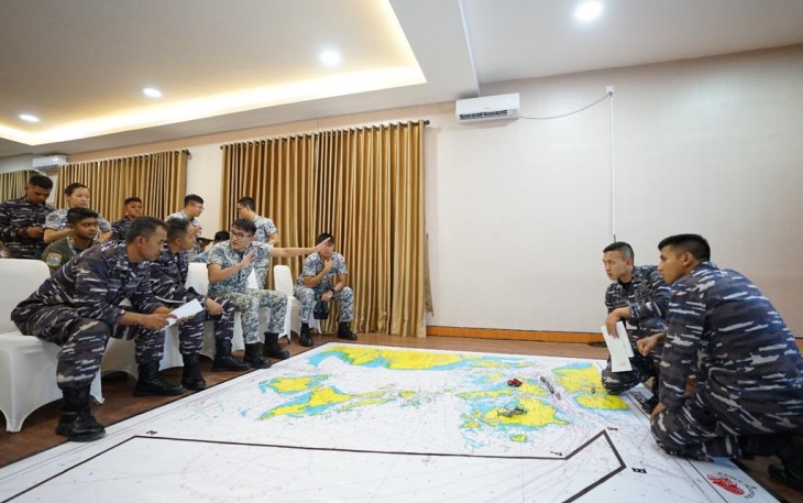Prajurit KRI SIM-367 Ikuti TFG dan Pre-Sail