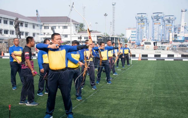 Lomba Panahan Executive Kolinlamil di Jakarta, Rabu (30/8)