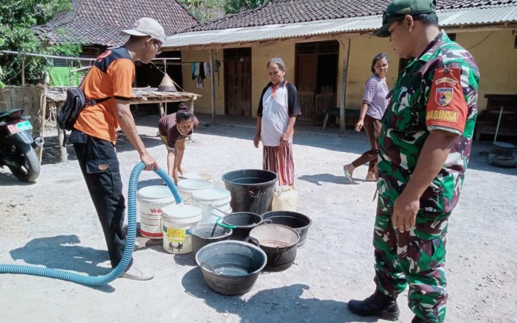 Dropping air bersih warga desa binaan