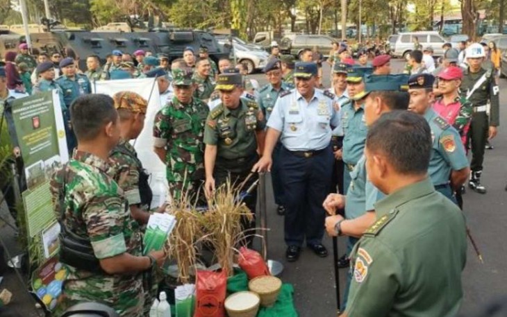Anjungan Korem 071/Wijayakusuma di TNI AD Fair 2023, Jakarta, Kamis (28/9)