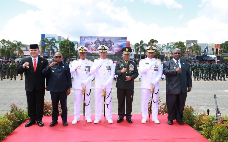 HUT ke 78 TNI di Papua Barat Daya, Kamis (5/10)