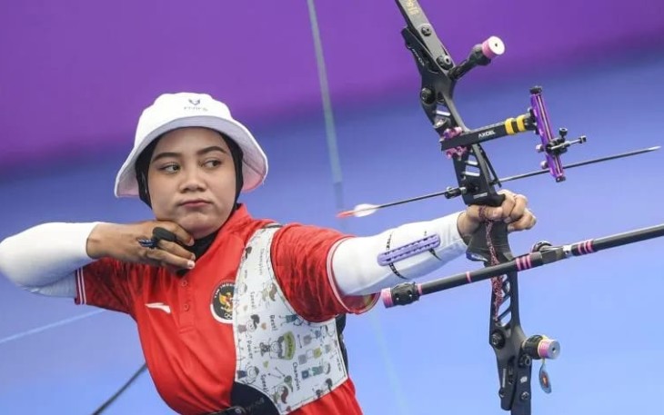 Diananda Choirunisa istri prajurit Yonif MK 11 Kostrad Sertu Danie Pratama 