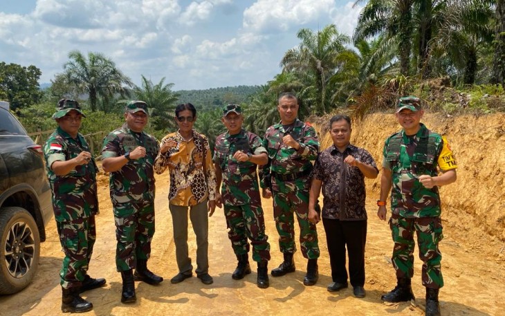 Tinjau lokasi TMMD ke 118 Kodim 1204/Sanggau