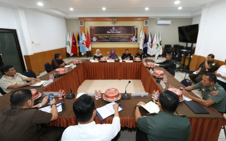 Rakor Penyelesaian Pelanggaran dan Sengketa Pemilu 2024