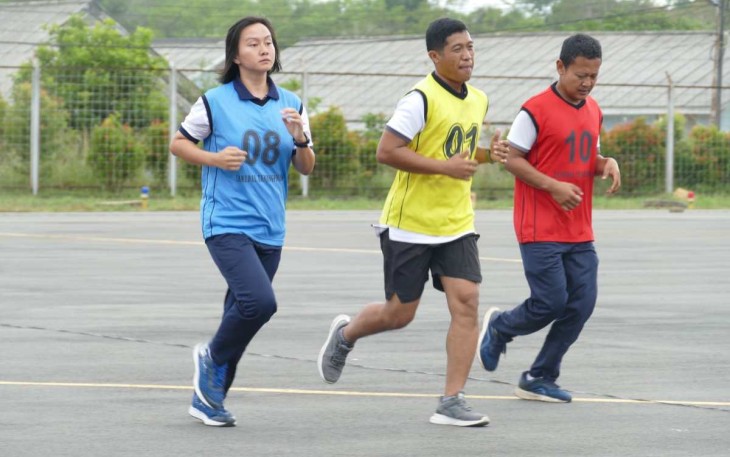 Test garjas prajurit Lanudal Tanjungpinang, Jum'at (20/10)