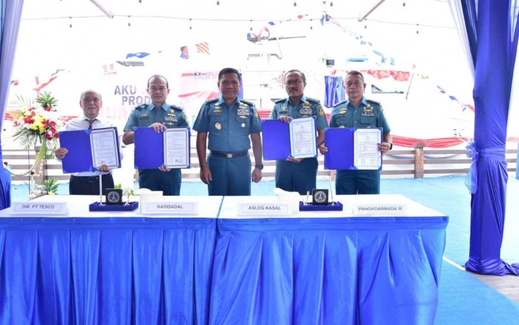 Peresmian Special Mission Combat Boat Karya Anak Bangsa
