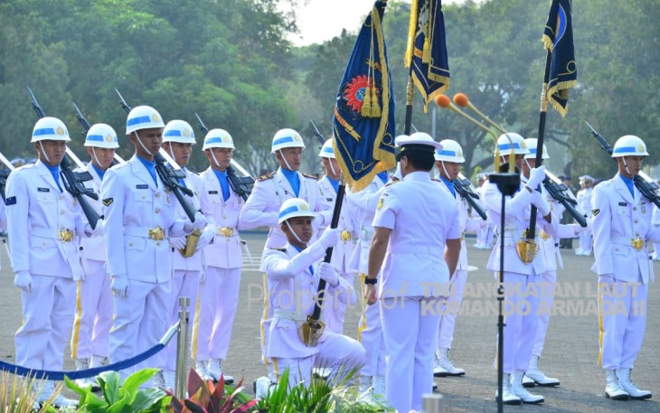 Sertijab Tiga Jabatan Strategis TNI AL