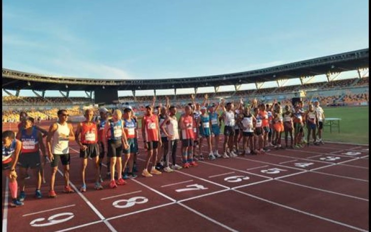 Prajurit TNI AL Berhasil Raih Juara Pertama Kejuaraan Asia Master Atletic Championship di Filipina 